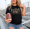 Football Mom Graphic Tee by Anchored Grace Boutique