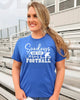 Sundays are for Jesus and Football Graphic Tee by Anchored Grace Boutique