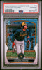 Graded 2023 Topps Bowman Chrome Megabox Jackson Chourio #76 Chrome Rookie RC Baseball Card PSA 10 Gem Mint
