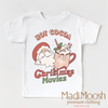 Hot Cocoa And Christmas Movies Shirt - Christmas Tee by Madi Moosh