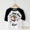 Hey Boo Western Halloween Shirt - Halloween Tee by Madi Moosh