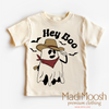 Hey Boo Western Halloween Shirt - Halloween Tee by Madi Moosh