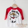 Hey Boo Western Halloween Shirt - Halloween Tee by Madi Moosh
