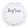 Big Sis Sister Siblings Family Shirt - Sister Tee by Madi Moosh