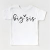 Big Sis Sister Siblings Family Shirt - Sister Tee by Madi Moosh