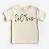 Lis Sis Sister Siblings Family Shirt - Sister Tee by Madi Moosh