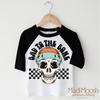 Bad To The Bone Halloween Shirt - Halloween Tee by Madi Moosh