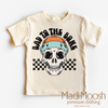 Bad To The Bone Halloween Shirt - Halloween Tee by Madi Moosh