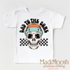 Bad To The Bone Halloween Shirt - Halloween Tee by Madi Moosh
