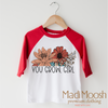 You Grow Girl Flowers Shirt - Boho Tee by Madi Moosh