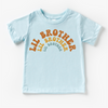 Retro Lil Brother Little Bro Siblings Family Shirt - Brother Tee by Madi Moosh