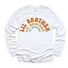 Retro Lil Brother Little Bro Siblings Family Shirt - Brother Tee by Madi Moosh
