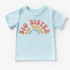 Retro Big Sister Siblings Family Shirt - Sister Tee by Madi Moosh