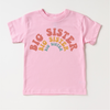 Retro Big Sister Siblings Family Shirt - Sister Tee by Madi Moosh