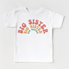 Retro Big Sister Siblings Family Shirt - Sister Tee by Madi Moosh