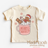 Merry And Bright Christmas Shirt - Christmas Tee by Madi Moosh