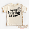 Gingerbread Cookie Baking Crew Shirt - Christmas Tee by Madi Moosh