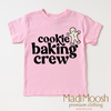Gingerbread Cookie Baking Crew Shirt - Christmas Tee by Madi Moosh