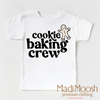 Gingerbread Cookie Baking Crew Shirt - Christmas Tee by Madi Moosh