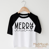 Classic Merry Christmas Shirt - Christmas Tee by Madi Moosh