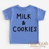 Milk And Cookies Classic Christmas Shirt - Christmas Tee by Madi Moosh