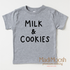 Milk And Cookies Classic Christmas Shirt - Christmas Tee by Madi Moosh