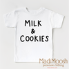 Milk And Cookies Classic Christmas Shirt - Christmas Tee by Madi Moosh