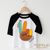 Thankful Turkey Thanksgiving Shirt - Thanksgiving Tee by Madi Moosh