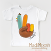 Thankful Turkey Thanksgiving Shirt - Thanksgiving Tee by Madi Moosh