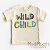 Wild Child Camping Shirt - Outdoor Tee by Madi Moosh