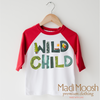 Wild Child Camping Shirt - Outdoor Tee by Madi Moosh