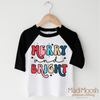 Merry And Bright Christmas Shirt - Cute Christmas Tee by Madi Moosh