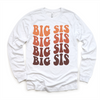 Retro Big Sis Siblings Family Shirt - Sister Tee by Madi Moosh