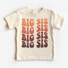 Retro Big Sis Siblings Family Shirt - Sister Tee by Madi Moosh