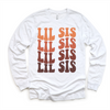 Retro Lil Sis Siblings Family Shirt - Little Sister Tee by Madi Moosh