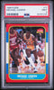 Graded 1986 Fleer Michael Cooper #17 Basketball Card PSA 9 Mint