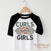 Curls For The Girls Valentine Shirt - Valentine Tee by Madi Moosh
