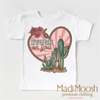 Stuck On You Western Valentine Shirt - Valentine Tee by Madi Moosh