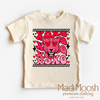 XOXO Leopard Valentine Shirt - Valentine Tee by Madi Moosh