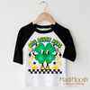 One Lucky Dude Retro St. Patrick's Day Shirt - Kids St Patrick's Day Tee by Madi Moosh
