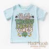 Thick Thighs Lucky Vibes St. Patrick's Day Shirt - St. Patrick's Day Tee by Madi Moosh