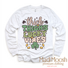 Thick Thighs Lucky Vibes St. Patrick's Day Shirt - St. Patrick's Day Tee by Madi Moosh
