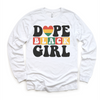 Dope Black Girl Black History Shirt - Juneteenth Kids & Adult Tee by Madi Moosh