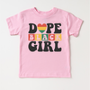 Dope Black Girl Black History Shirt - Juneteenth Kids & Adult Tee by Madi Moosh