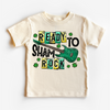 Ready To Shamrock St. Patrick's Day Shirt - Shamrock And Roll Kids & Adult Tees by Madi Moosh