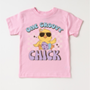 One Groovy Chick Easter Shirt - Easter Chicken Kids & Adult Tee by Madi Moosh