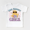 One Groovy Chick Easter Shirt - Easter Chicken Kids & Adult Tee by Madi Moosh