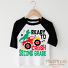 I'm Ready To Crush 2nd Grade Dinosaur Monster Truck Shirt - Back To School Tee by Madi Moosh