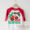 I'm Ready To Crush 2nd Grade Dinosaur Monster Truck Shirt - Back To School Tee by Madi Moosh