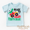 I'm Ready To Crush 4th Grade Dinosaur Monster Truck Shirt - Back To School Tee by Madi Moosh